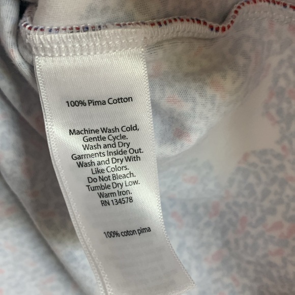 Vineyard Vines Kid’s Star Whale Pattern Halter Dress 4th of July size Med 10-12 - Picture 6 of 9